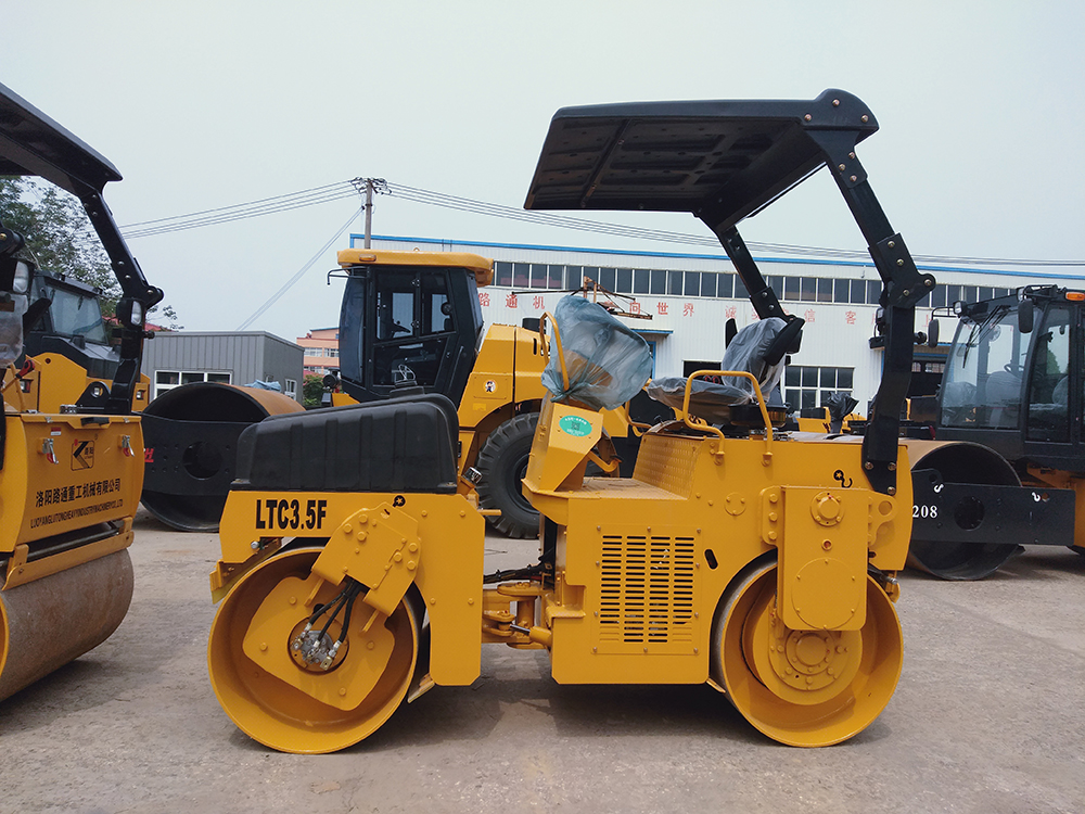 Lutong LTC3.5F Road Roller Adapts to Multiple Scenarios and Assists in Promoting