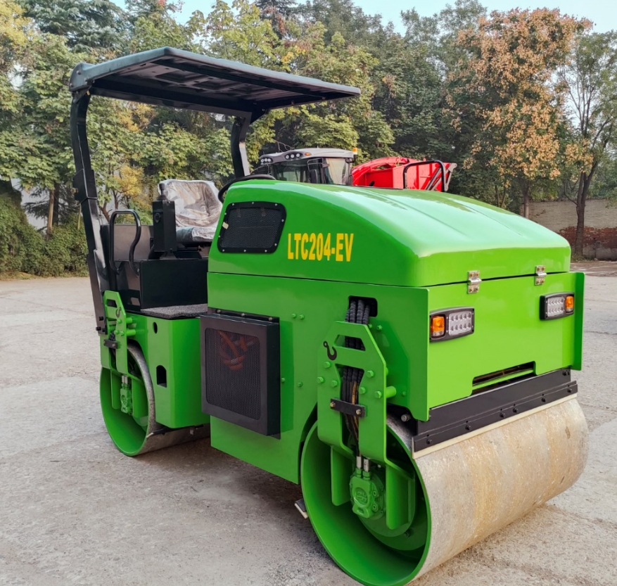 LTC204-EV Electric Road Roller | Green Compaction, Efficiency and Reliability